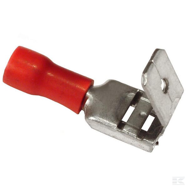 Cosse Male/Fem L. Rouge 6.4 mm Câbles & cosses - AGZ000578339