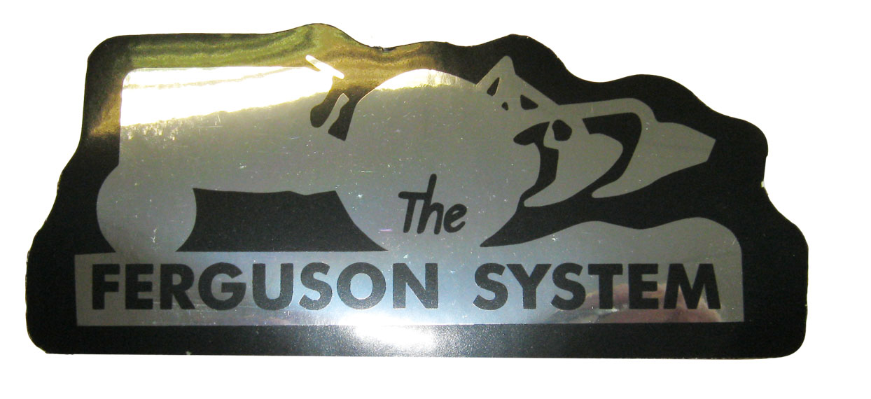 Ferguson Decals Décalque le système Ferguson LH | Massey-Ferguson Decalques & emblèmes ...