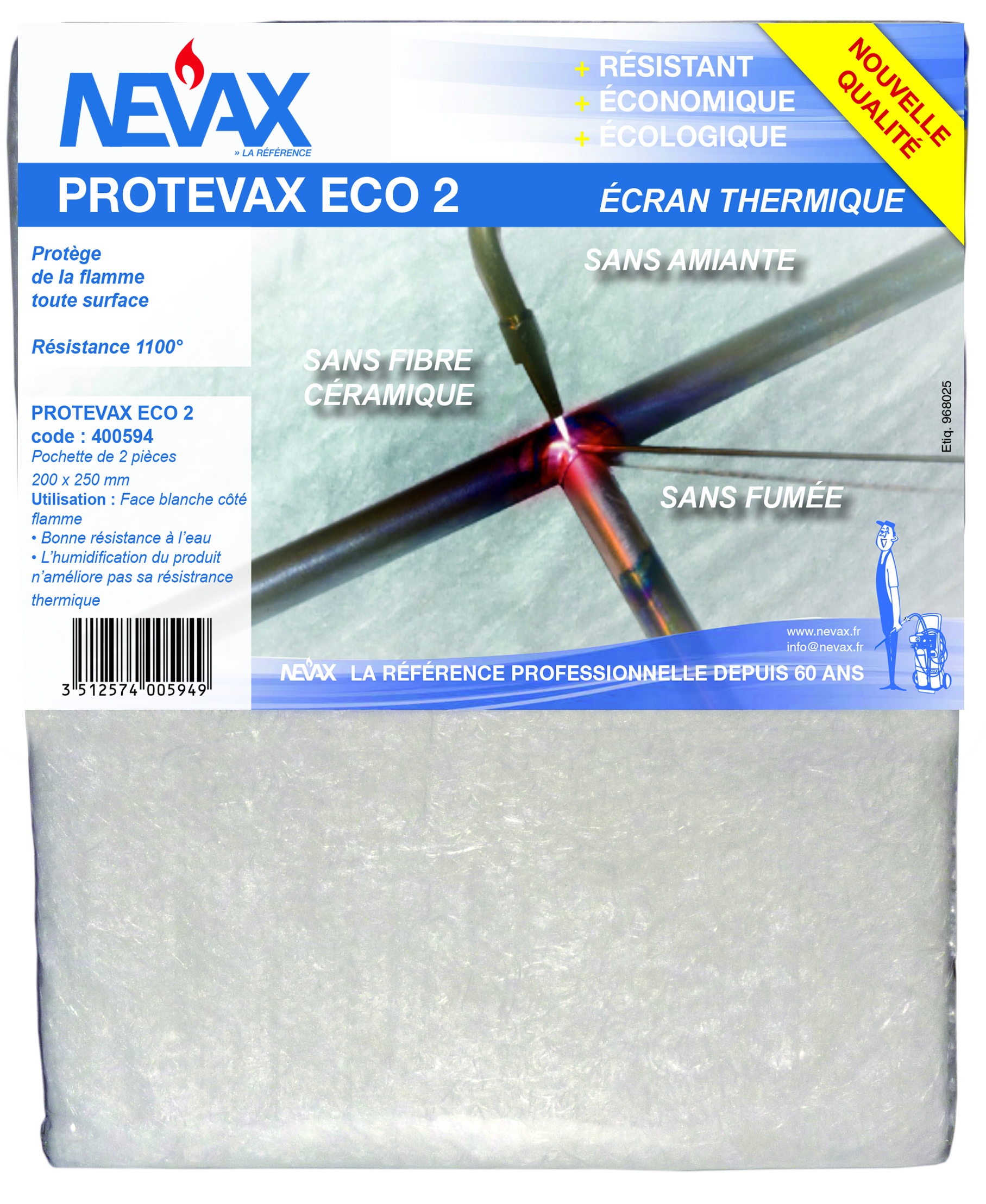 Nevax Ecran Thermique PROTEVAX Eco2 Soudure AGZ000733262 nevax-ecran-thermique-protevax-eco2-soudure-agz000733262