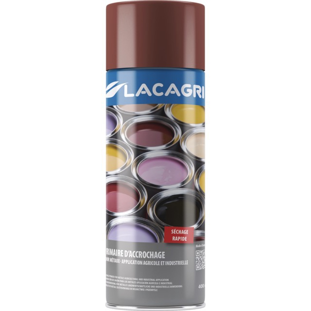 Peinture primaire brun aerosol 400ml lacagri Peintures et spray ...