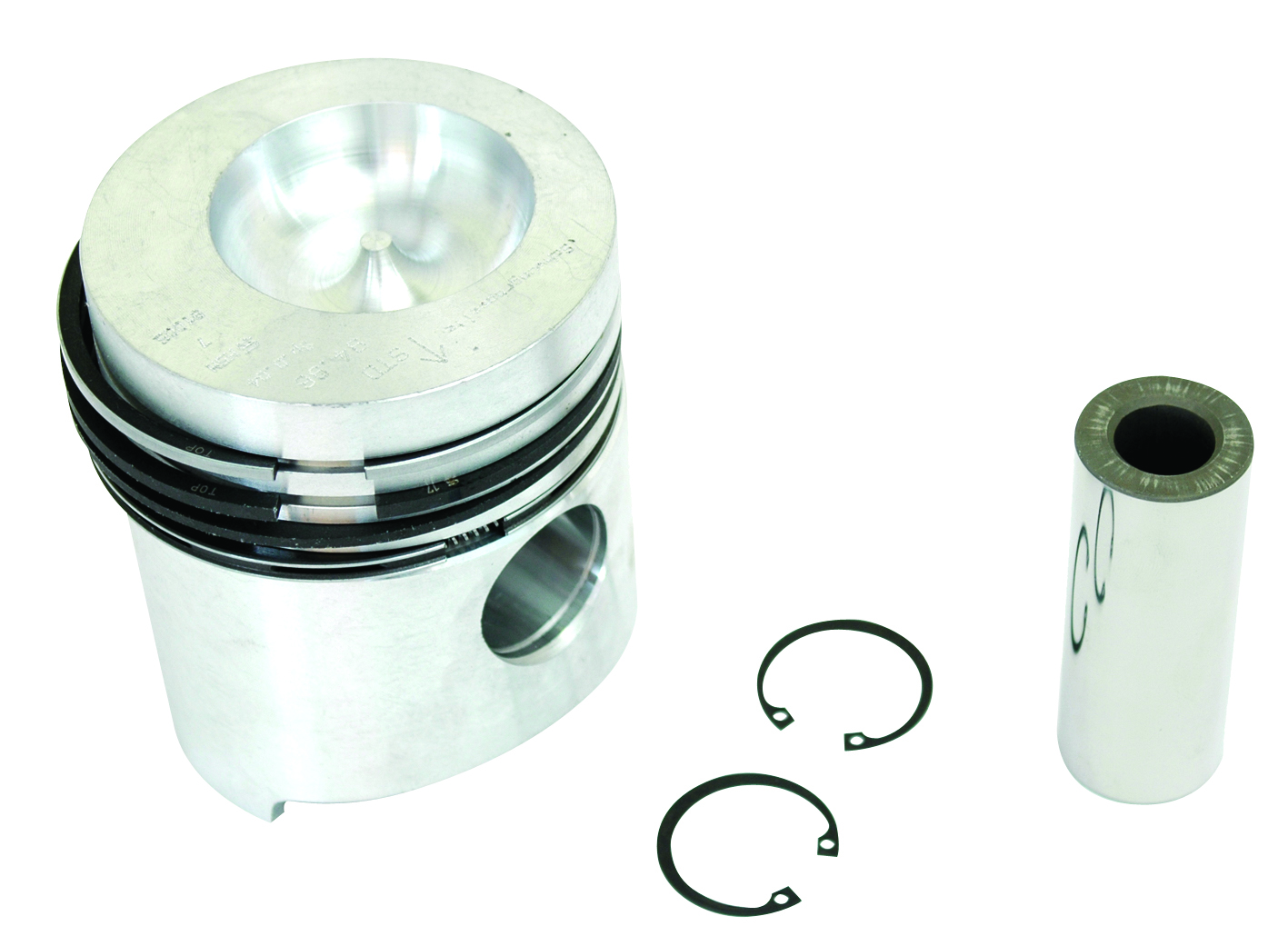 Piston avec segments Fendt F23102310010 adaptable Pièces d'embiellage ...