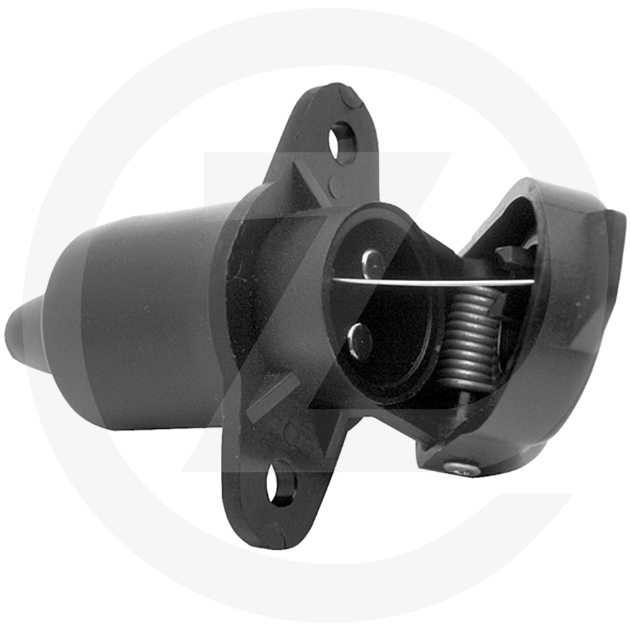 Prise plastique 2 poles fem. - 12/24v. (blis. 1 pc) Prises & fiches ...